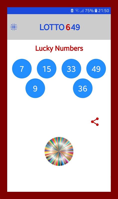 how to pick lucky numbers for lotto 649